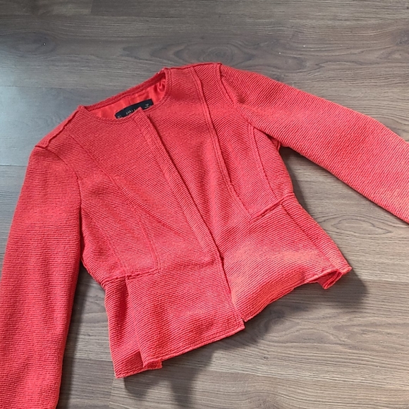 ZARA - Peplum Jacket Blazer - Picture 2 of 7